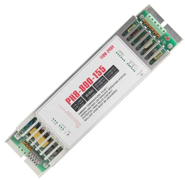 PH8-800-155 UV Ballasts Germicidal Lamp Ballast For GPH846T5HO Lamp