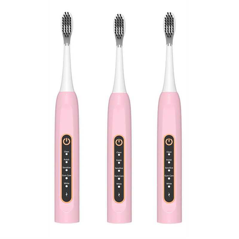 Food Grade ABS Ultrasonic Automatic Toothbrush Type C Charging